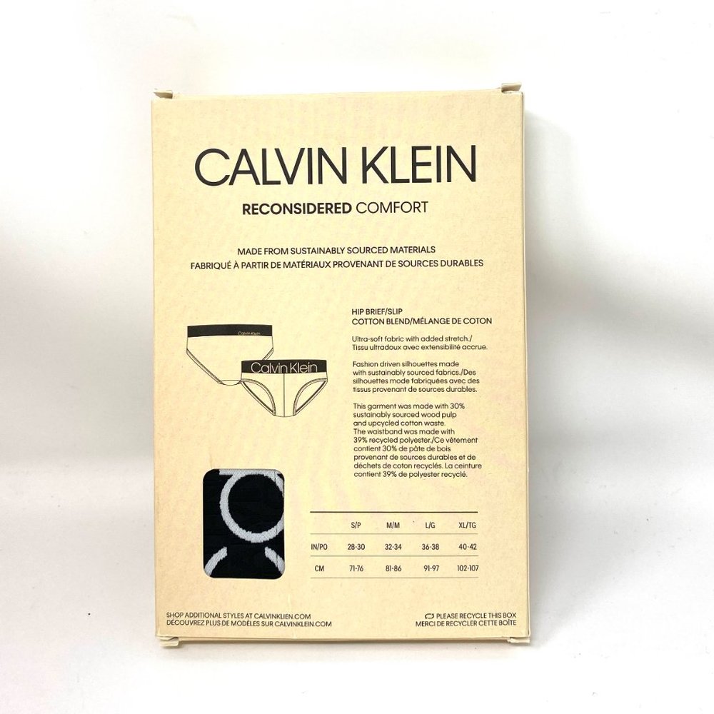💖MEGA SALE💖Calvin Klein 1 Comfort Hip Briefs Cotton White Men  NB2681110 - Picture 5 of 7